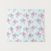Butterfly Art For Toddlers タペストリー (正面(横))