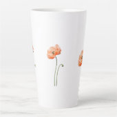 butterfly art, fragile freedom, emotional artwork, カフェラテマグ (正面)