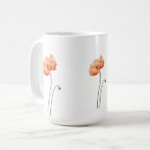 butterfly art, fragile freedom, emotional artwork, コーヒーマグカップ (正面左)