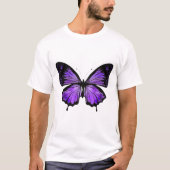 Butterfly Art T Shirt Tシャツ (正面)