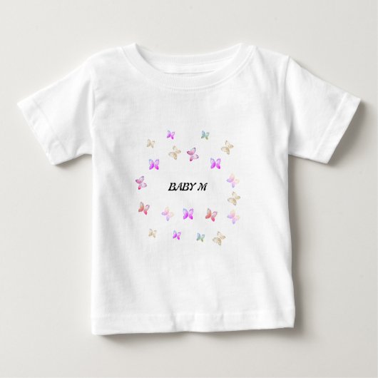 butterfly Baby,Baby Bodysuit ベビーボディスーツ (正面)