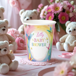Butterfly Baby Girl Paper Cup 紙コップ