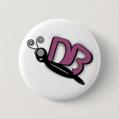 BUTTERFLY BADGE 缶バッジ (正面)