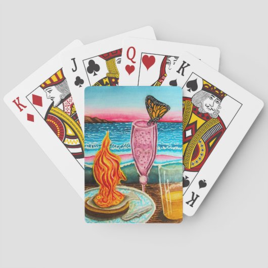 Butterfly Beach Rendezvous トランプ (裏面)