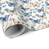 Butterfly Beauties ラッピングペーパー (ロールコーナー)