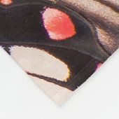 Butterfly, Beautiful seamless pattern made from bu フリースブランケット (角)