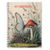 Butterfly Beneath the Bloom ノートブック (正面)