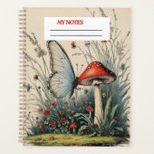 "Butterfly Beneath the Bloom" プランナー手帳 (正面)