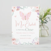 Butterfly Birthday 招待状 (スタンド正面)