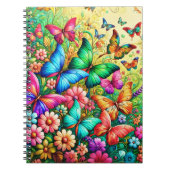 Butterfly & Bloom ノートブック (正面)