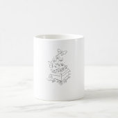 Butterfly box コーヒーマグカップ (中央)
