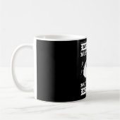 Butterfly Buttercry Butterwhy - Swimmer Design コーヒーマグカップ (左)