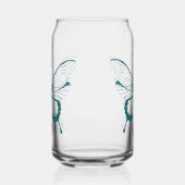 Butterfly Can Glass ガラス缶 (左)