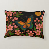 Butterfly Cherry Blossom Moon アクセントクッション (裏面)