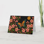 Butterfly Cherry Blossom Moon カード (正面)