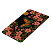 Butterfly Cherry Blossom Moon マグネット (左側)