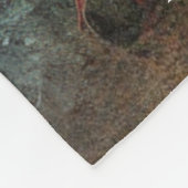 Butterfly Clock Fleece Blanket Ecclesiastes 3:11  フリースブランケット (角)