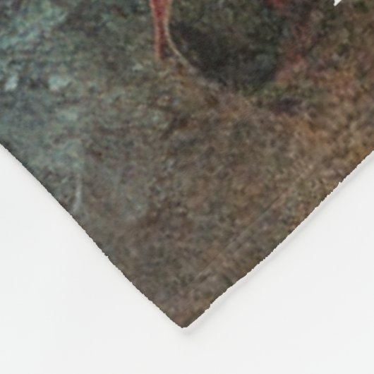 Butterfly Clock Fleece Blanket Ecclesiastes 3:11  フリースブランケット (角)