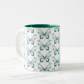Butterfly Coffee Mug ツートーンマグカップ (正面左)