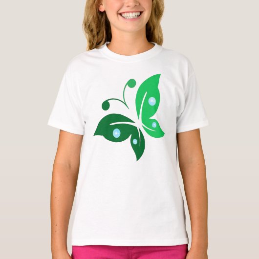 butterfly color tシャツ (正面)