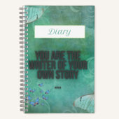 Butterfly Diary – Elegant Journal Notebook ノートブック (正面)