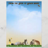 Butterfly, Dragonfly, Raccoon, and Summer Fun (裏面)