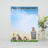 Butterfly, Dragonfly, Raccoon, and Summer Fun (スタンド正面)