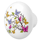  Butterfly drawer knobs ceramic セラミックノブ (右)