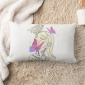 Butterfly Dream – Artistic Throw Pillow ランバークッション (ブランケット)