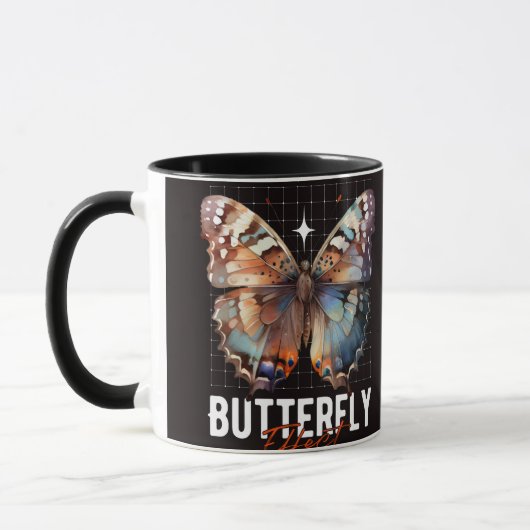 Butterfly effect mug マグカップ (左)
