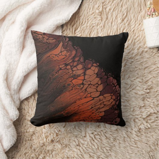 Butterfly Effect Throw Pillow クッション (ブランケット)