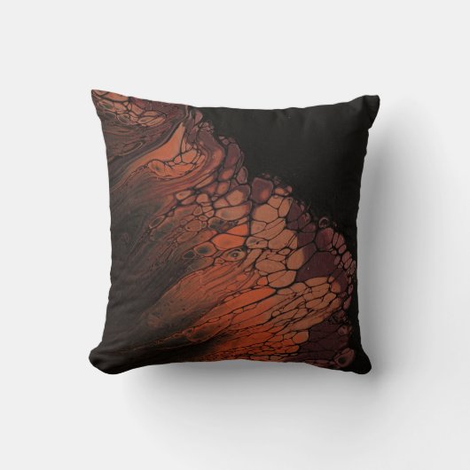 Butterfly Effect Throw Pillow クッション (正面)