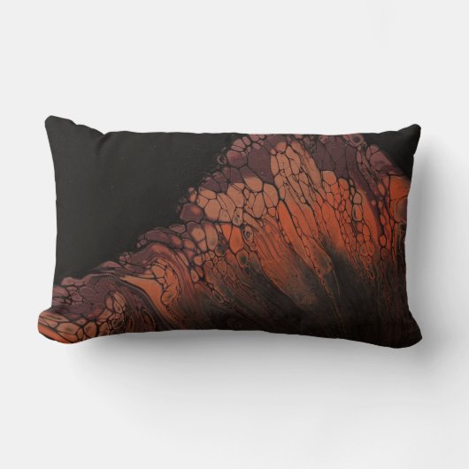 Butterfly Effect Throw Pillow ランバークッション (正面)