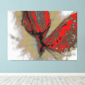Butterfly Energy Canvas キャンバスプリント (インサイチュ (ウッドフロア))