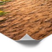 Butterfly Fairy Mountain Hiker | Fairycore Flower ポスター (角)