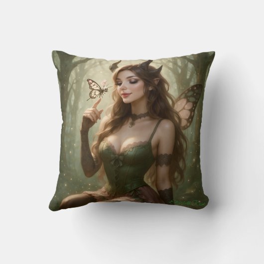 Butterfly Fields クッション (裏面)