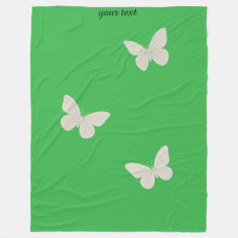 Butterfly Fleece Blanket フリースブランケット