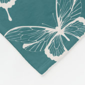 Butterfly Fleece Blanket フリースブランケット (角)