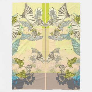 Butterfly Fleece Blanket フリースブランケット