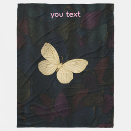 Butterfly Fleece Blanket フリースブランケット