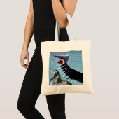 Butterfly Flight Canvas Tote Bag トートバッグ (正面(商品))