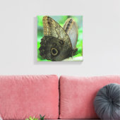 Butterfly Floral  Canvas Print キャンバスプリント (インサイチュ (リビング))