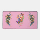 Butterfly & Floral Fantasy Desk Mat デスクマット (正面)