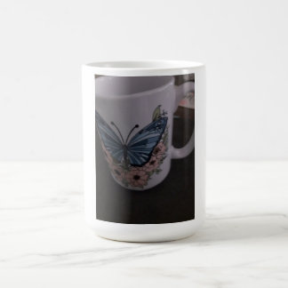 butterfly floral mug コーヒーマグカップ