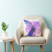 Butterfly Flower Throw Pillow クッション (椅子)