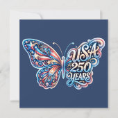 Butterfly for the USA 250th anniversary シーズンカード (正面)