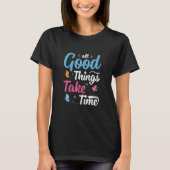 Butterfly Gift | All Good Things Take Time Tシャツ (正面)