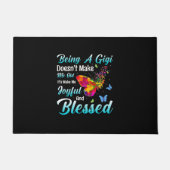 Butterfly Gift | Being A GiGi ドアマット (正面)