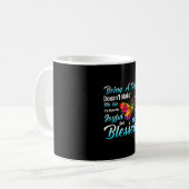 Butterfly Gift | GiGi として生きること コーヒーマグカップ (正面左)