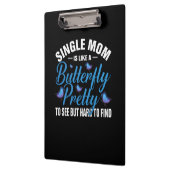 Butterfly Gift | Single Mom Is Like A Butterfly クリップボード (左)